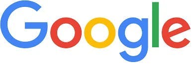 The Google logo features bright, colorful letters spelling "Google" in blue, red, yellow, and green set against a plain white background.