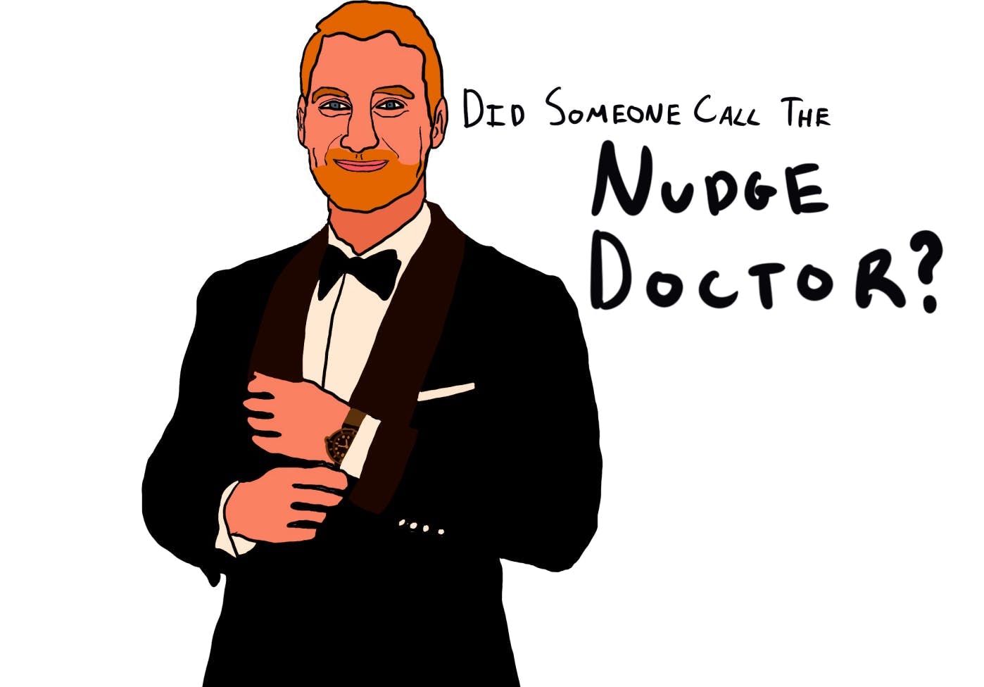 Nudge Doctor Illustration